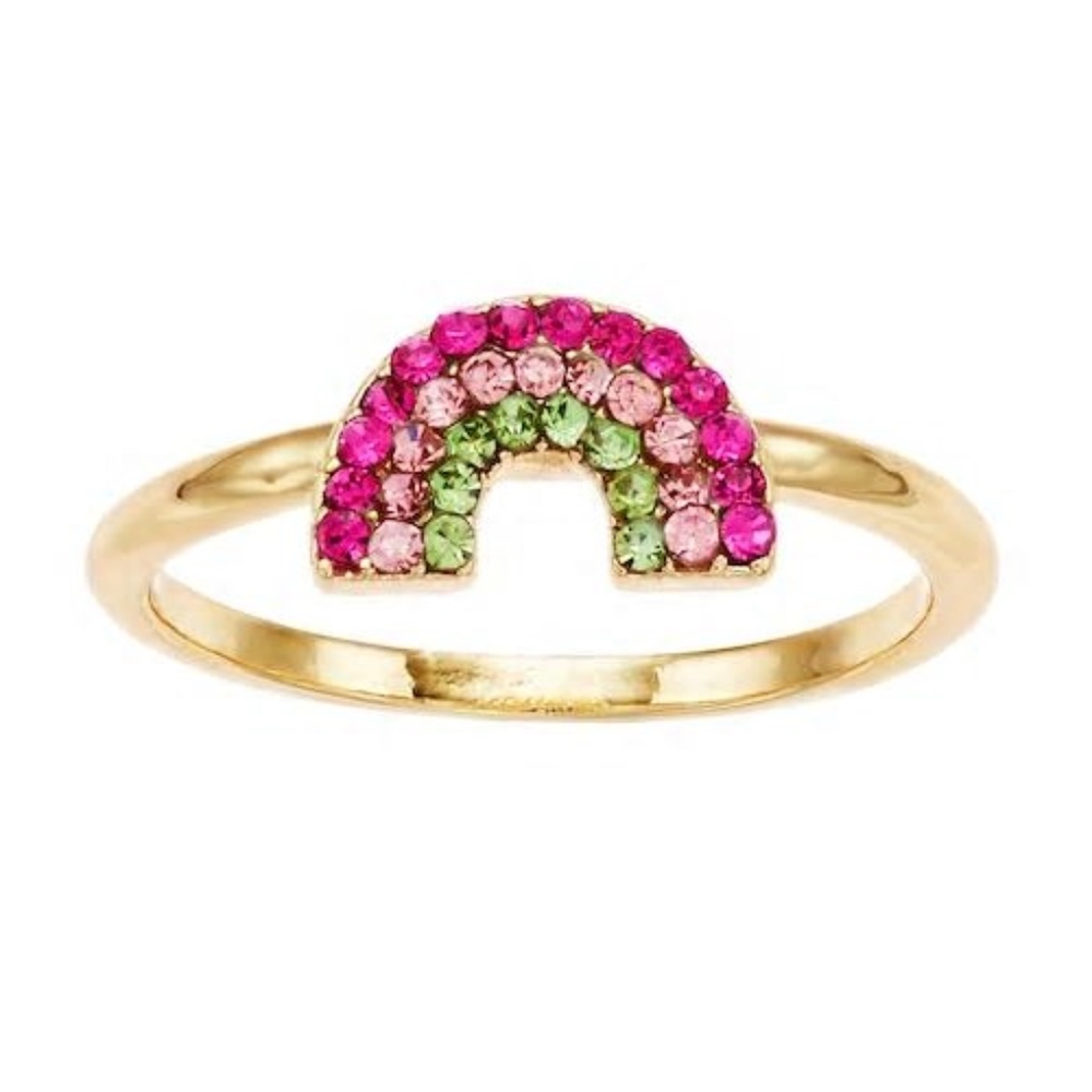 LC LAUREN CONRAD rainbow ring - Size 7 NEW